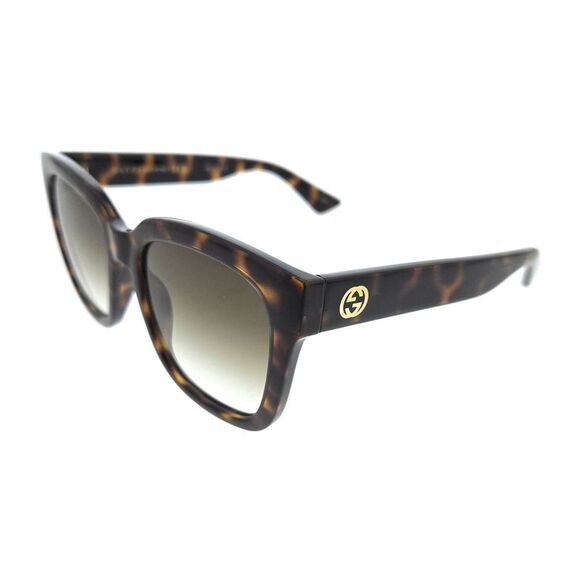 Gucci Accessories - Gucci GG1338S-003 Havana Brown Square Sunglasses
